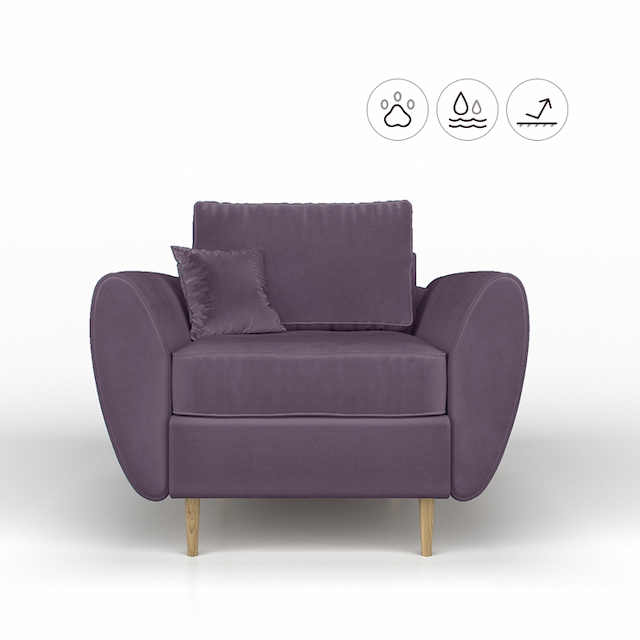 Кресло Мастерфабрик Баако Formula 370 ткань велюр