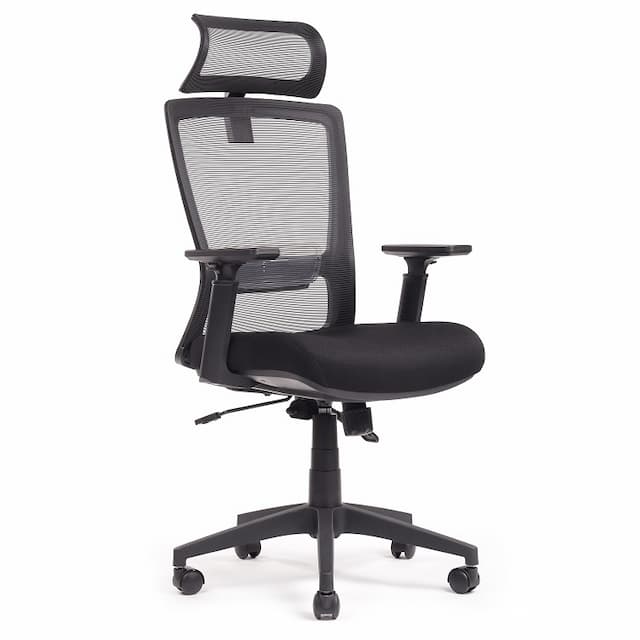 Кресло офисное Riva Chair Line (W-202 АС) черный