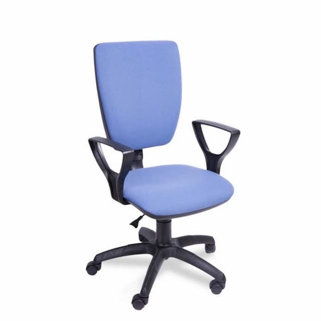 Кресло для персонала Мирэй НОТА new Гольф Люкс, ткань цветная серия В