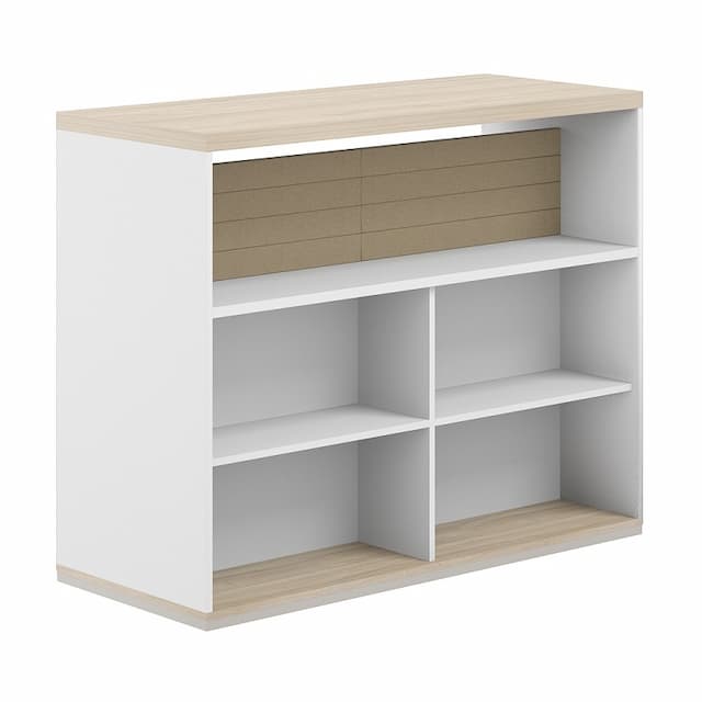 Стеллаж-комбо 1238 двухсторонний Norden Allegro AG.254.302.654.BG с топом и экраном тканевым низким