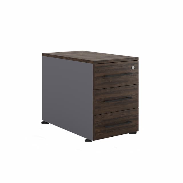 Тумба приставная Kobor TS3-40/80 aluminum/charlston