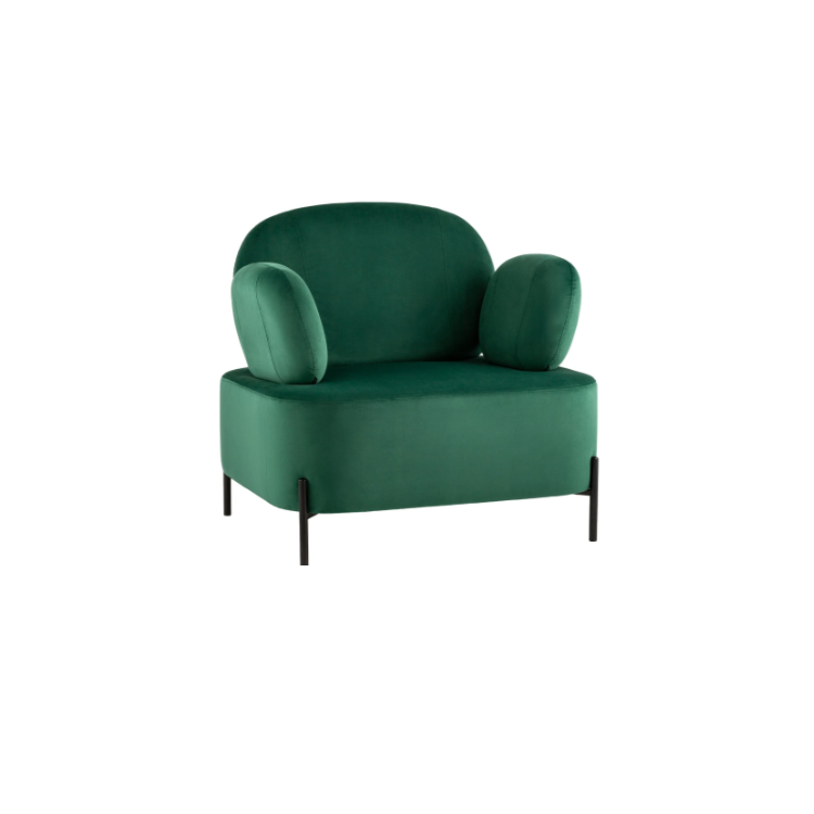 Кресло Клен Клути сгр397 с мягким сиденьем (зеленый)