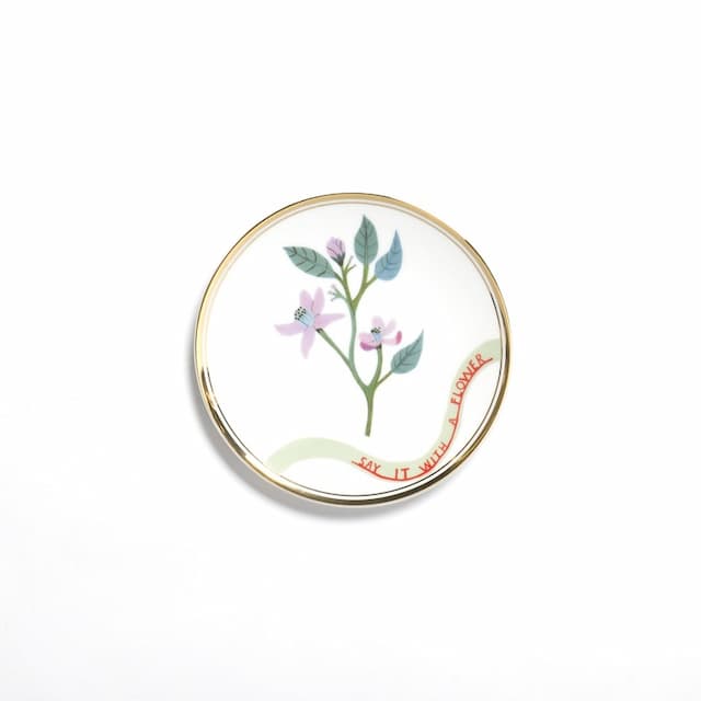 Тарелка Ø 15 см Bitossi Botanica BOT00071 Clematide