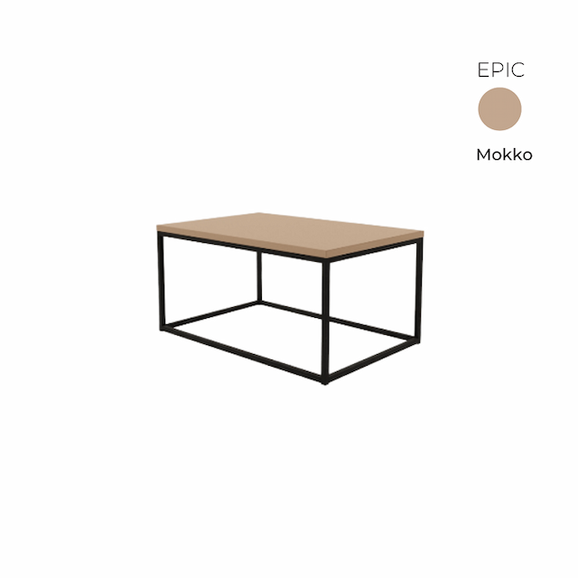 Стол журнальный прямоугольный Алсав 21EPIC.096 Mokko