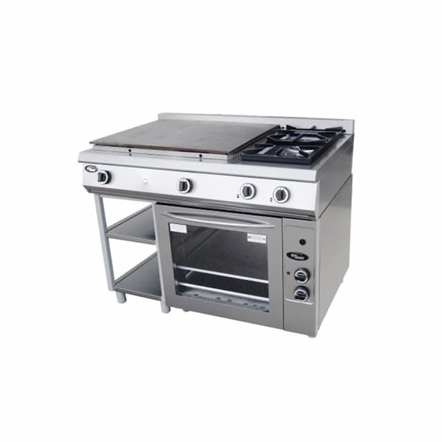 Плита со сплошной поверхностью и духовкой Гриль Мастер Ф6ЖТЛСПДГ(п) (2+2) (арт. 13021п)