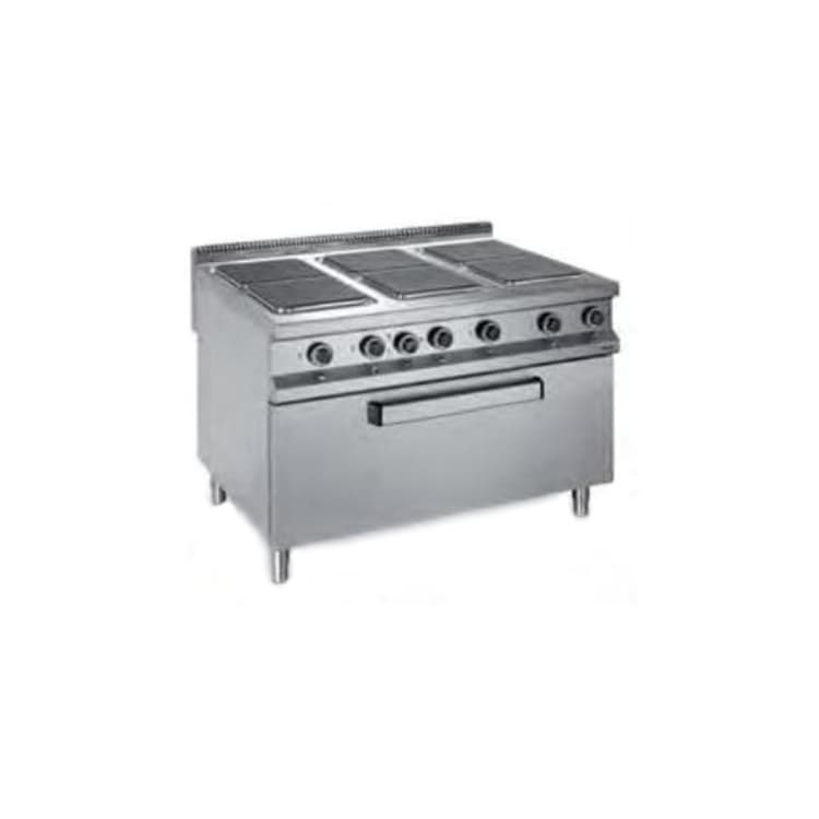 Плита 6 конфорочная 900 серии Apach APRE-129FEM