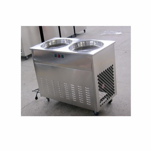 Фризер для ролл мороженого Foodatlas KCB-2F (стол для топпингов,2 компрессора)