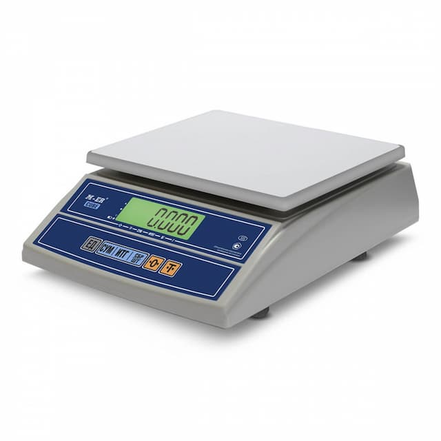 Фасовочные настольные весы MERTECH M-ER 326 AFL-32.5 "Cube" c USB-COM LCD