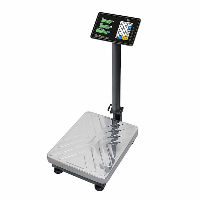 Весы напольные Mertech M-ER 333 ACP-300.100 "TRADER" с расч. стоимости LCD