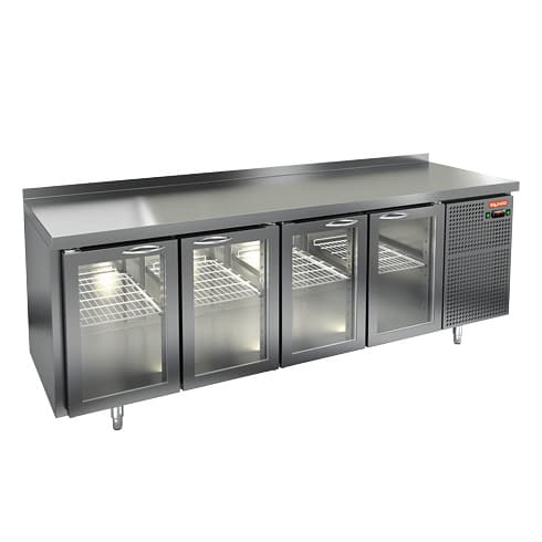 Стол охлаждаемый со стеклянными дверями Hicold GNG 1111/HT
